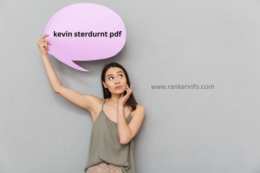 kevin sterdurnt pdf