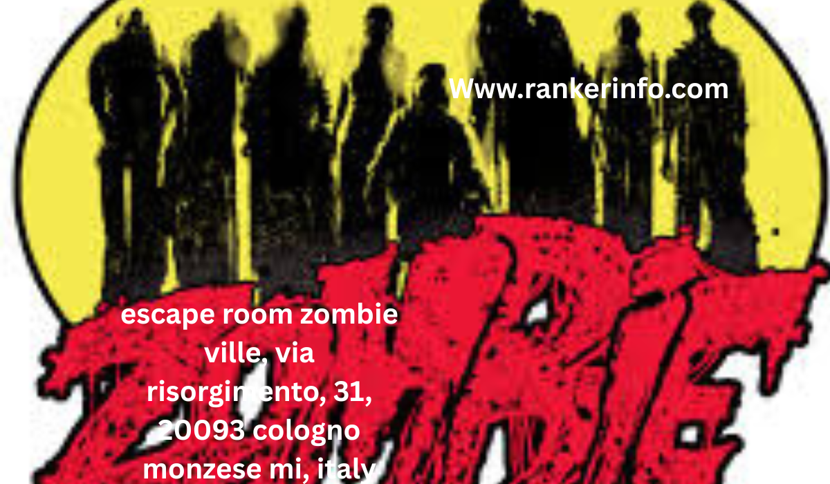 escape room zombie ville, via risorgimento, 31, 20093 cologno monzese mi, italy